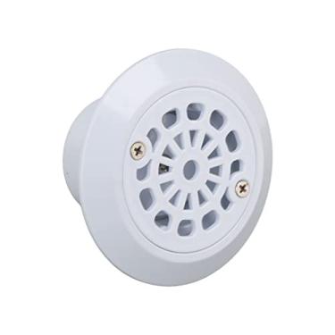 Imagem de Tampa de ralo piscina com fluxo ajustável peças entrada e saída água no chão acessórios plástico resistente à corrosão substituição prática spa banho