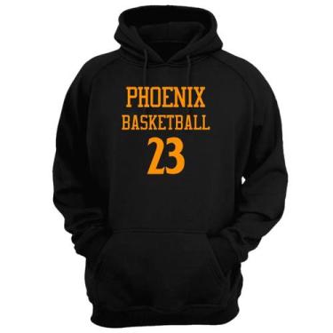 Imagem de Blusa Moletom Capuz Basquete Phoenix Basketball número 23 - Loja Click