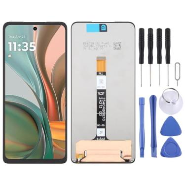 Imagem de Hiregolish Peças de reparo de tela LCD para celular para Motorola Moto G75 XT2437-2 tela LCD com digitalizador conjunto completo, conjunto de substituição com kits de reparo