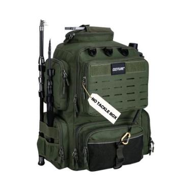 Imagem de Mochila De Pesca Leve E Resistente À Água, Grande Bolsa Para Caminhada