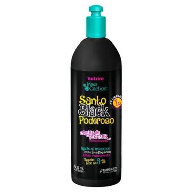 Imagem de Creme para Pentear Meus Cachos Santo Black Poderoso 500ml - Embelleze