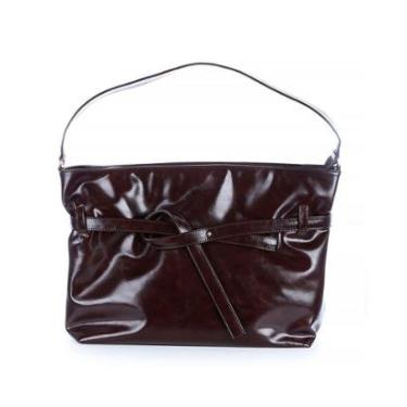 Imagem de Bolsa Média Jasmine Marrom-Feminino