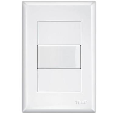 Imagem de Interruptor Simples 16a com Placa 4x2 Evidence 10137414 Fame Interruptor Simples 16a C- Placa 4x