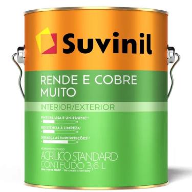 Imagem de Tinta Acrílica 3,6 Litros Rende Cobre Muito Tapeçaria 50842731 Suvinil