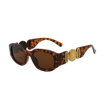 Imagem de Óculos Design Luxuoso com Detalhe Dourado-Feminino
