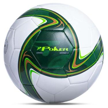 Imagem de Bola Futebol de Campo Profissional 32 Gomos Hyper II 05519 - Poker, Vd