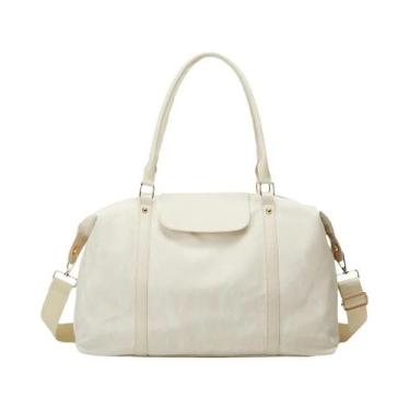 Imagem de Bolsa De Viagem Feminina De Grande Capacidade Com Alça Ajustável Para 