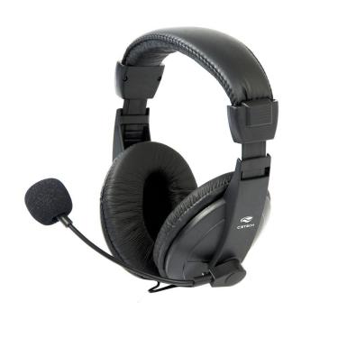 Imagem de Headset C3Tech Voicer Confort PH-60BK Com Microfone  - Preto 