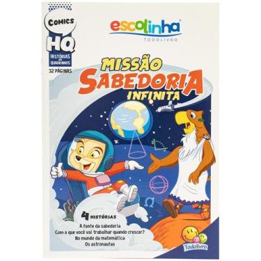 Imagem de Livro - Histórias Em Quadrinhos: Missão Sabedoria Infinita (Escolinha 