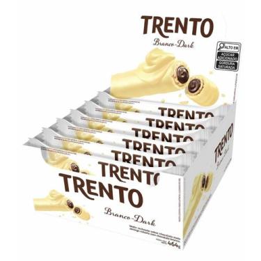 Imagem de Trento Chocolate Branco Dark 29g Display Com 16 Unidades