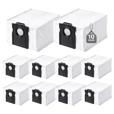 Imagem de Pacote com 10 sacos de pó de 4 litros para aspirador de pó Dreame D10 Plus Gen 2 RLD32GD acessórios de peças de reposição, sacos de vácuo de 10 x 4L