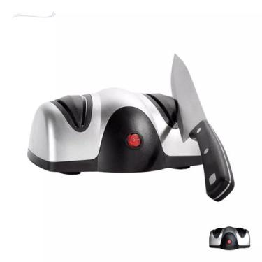 Imagem de Afiador Amolador Semiautomático De Faca Esportiva Tesouras Elétrico Co