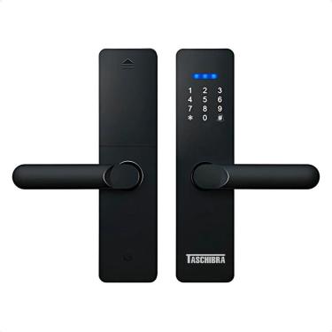 Imagem de Fechadura Digital TFCS01 de Embutir com Acionamento Eletrônico para Portas com Acabamento Fosco