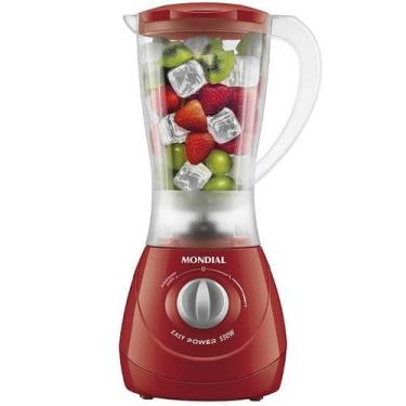 Imagem de Liquidificador Mondial Easy Power L-550-R 550 Watts 2 Velocidades + Pu