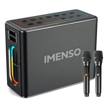 Imagem de Caixa De Som Portátil Bluetooth X32 120W IPX4 2mic Imenso