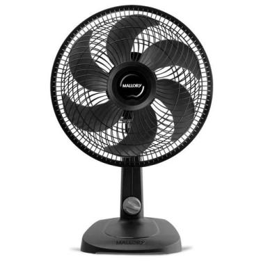 Imagem de Ventilador de Mesa Mallory 30cm Turbo Compact 220v Preto, 220V