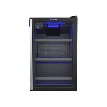 Imagem de Refrigerador Expositor Venax EXPVBL102 Preto Fosco 110V