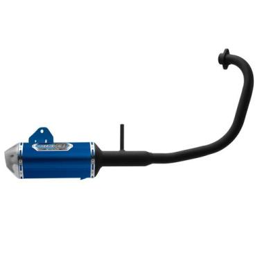 Imagem de Escapamento Moto Yamaha YBR 125 2000/08 Esportivo Pro Tork Mini 3 Curv