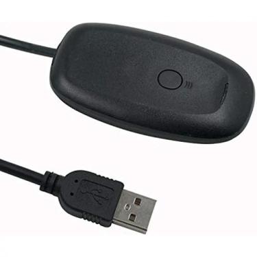 Imagem de Receptor De Jogos Sem Fio Preto, Controlador USB, Conversor De Gamepad