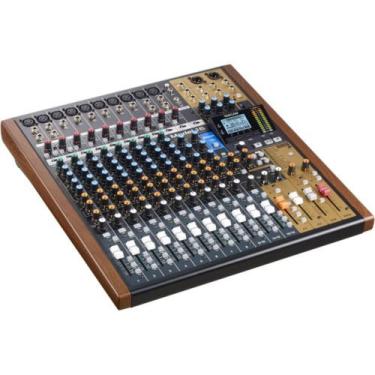 Imagem de Mesa de som tascam modelo 16 gravador e interface de áudio