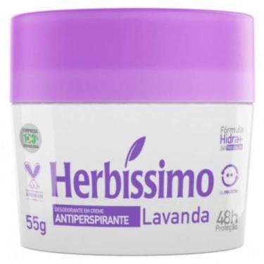 Imagem de Desodorante Creme Herbíssimo Lavanda 55g - DANA DO BR