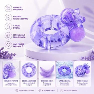 Imagem de Anel Vibrador Bichinhos Macio - Loja Spicy