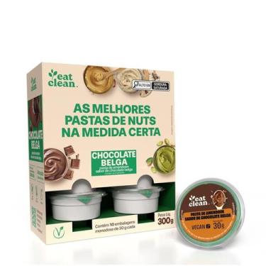 Imagem de Pasta de Amendoim - 10 unidades de 30g Chocolate Belga - Eat Clean