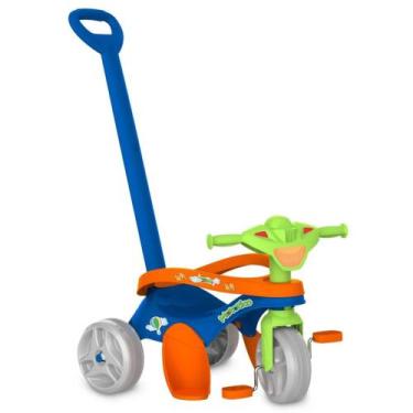 Imagem de Triciclo Mototico Passeio E Pedal Azul- Bandeirantes