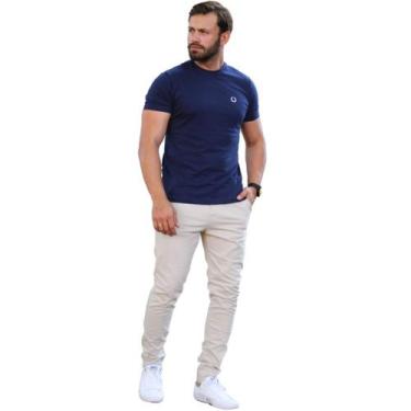 Imagem de Calça Masculina Esporte Fino - LSA MODA, Creme, 38
