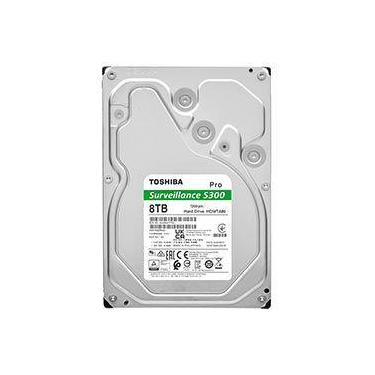 Imagem de HD Toshiba S300 Pro 8TB 3.5 SATA 3 7200RPM HDWTA80UZSVAR Vigilância Ar