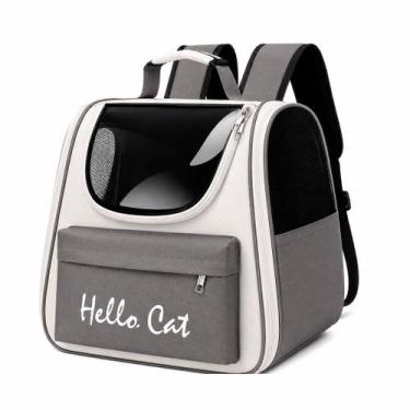 Imagem de Bolsa Transporte Pet Desmontável para Gatos e Cachorros com Janela Pan