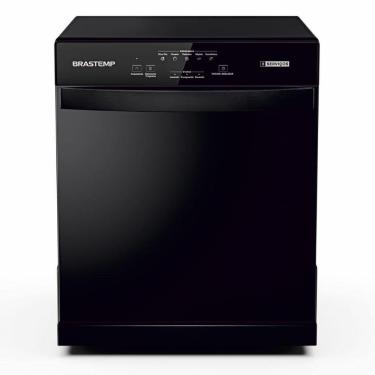 Imagem de Lava Louças Brastemp BLF08AEANA 8 Serviços Preta de Bancada 5 Programas 110V