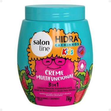 Imagem de Creme Multifuncional 3 em 1 Salon Line Kids Hidra Cachinhos 1Kg