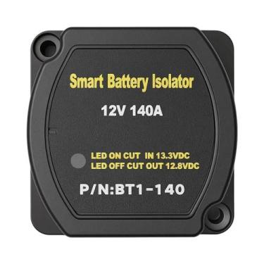 Imagem de Isolador Inteligente De Bateria Dupla 12V 140A, Relé De Carga Dividida