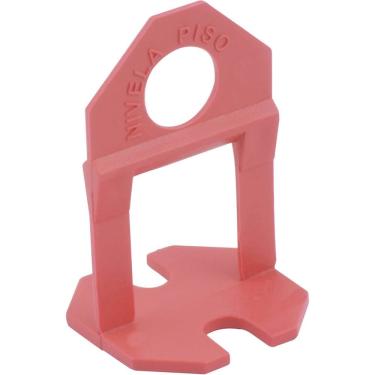 Imagem de Espaçador e Nivelador para Piso 6846300110 3MM Vermelho Vonder 100 Peças