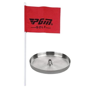 Imagem de YIJU de aço Inoxidável para Taça de Golfe Durável para de Putter Batidas Acessórios de Treinamento Quintal, 1,3 cm