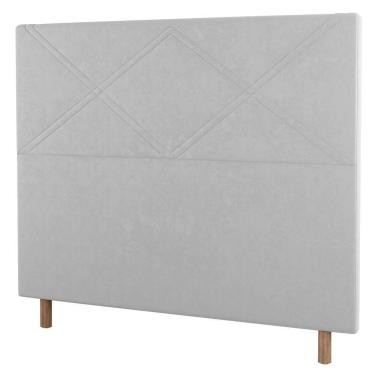 Imagem de Cabeceira Cama Box Casal Queen Size 160cm Corano Branco