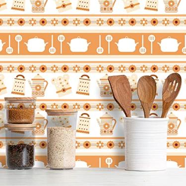 Imagem de Papel de Parede Adesivo Cozinha Café Diversos Modelos Rolo 3m Cozinha Café:CS045