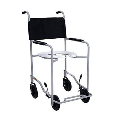 Imagem de Cadeira Rodas Banho CDS 85Kg Pedal Fixo
