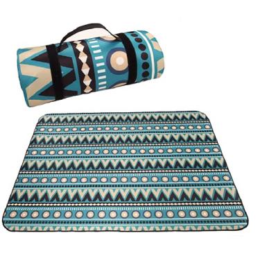 Imagem de Yajun Cobertor de piquenique dobrável à prova d'água dobrável tapete de acampamento portátil acolchoado engrossado para ioga de jardim, C, 300 * 300 cm