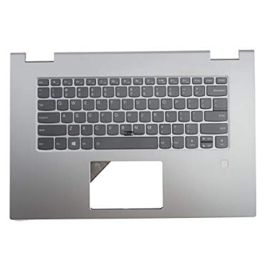 Imagem de Capa superior da capa para Lenovo Yoga 730-15IKB Apoio de palma com teclado AM27G000C10R 5CB0Q96465