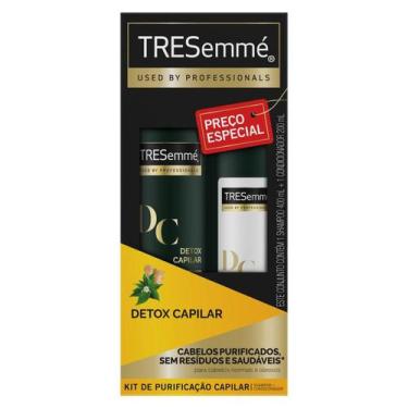 Imagem de Kit Tresemmé Detox Capilar Shampoo 400ml Condicionador 200ml - Tresemm