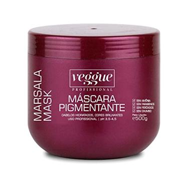 Imagem de Máscara Capilar Pigmentante Marsala Veggue Profissional 500g
