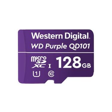 Imagem de Cartao Micro Sd 128Gb Wd Purple Class 10Uhs-I