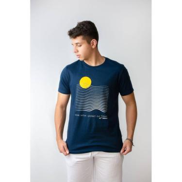Imagem de Camiseta Aveloz Wave- Marinho