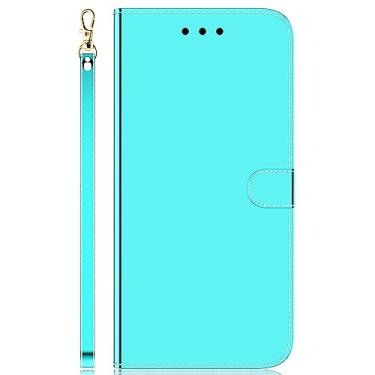 Imagem de HUANGTAOLI Capa carteira com compartimentos para cartão de couro PU para Sony Xperia 5, fecho magnético Kickstand Flip Case para Sony Xperia 5,