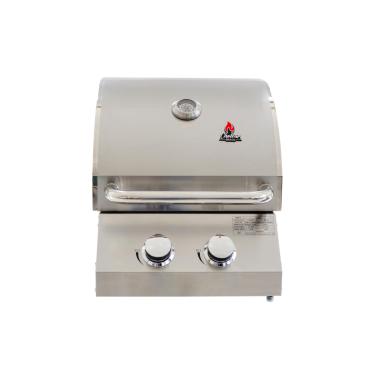 Imagem de Churrasqueira a Gás de Embutir Chaleur Brasil Concept Series 2 Queimadores