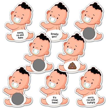 Imagem de Zuoziosx Jogos de chá de bebê, 38 cartas de rifle, atividade e ideia para chá de bebê, divertido e fácil de jogar