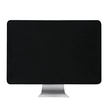 Imagem de GBOLE Capa de Monitor Compatível com iMac 27 Polegadas ou Computador All-in-One Preta em Plástico Anti-estático e à Prova de Poeira para LCD e TV (27 Polegadas)