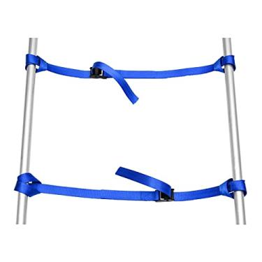 Imagem de Tiras de amarração para rack de tejadilho de carro, alças de fivela de câmera curta para caiaque, prancha de surfe, prancha de remo, tiras de amarração para rack de surfe. Longboard, Bodyboard, caminhão, doca, barco, trailer, quadriciclo, bicicleta de sujeira, canoa